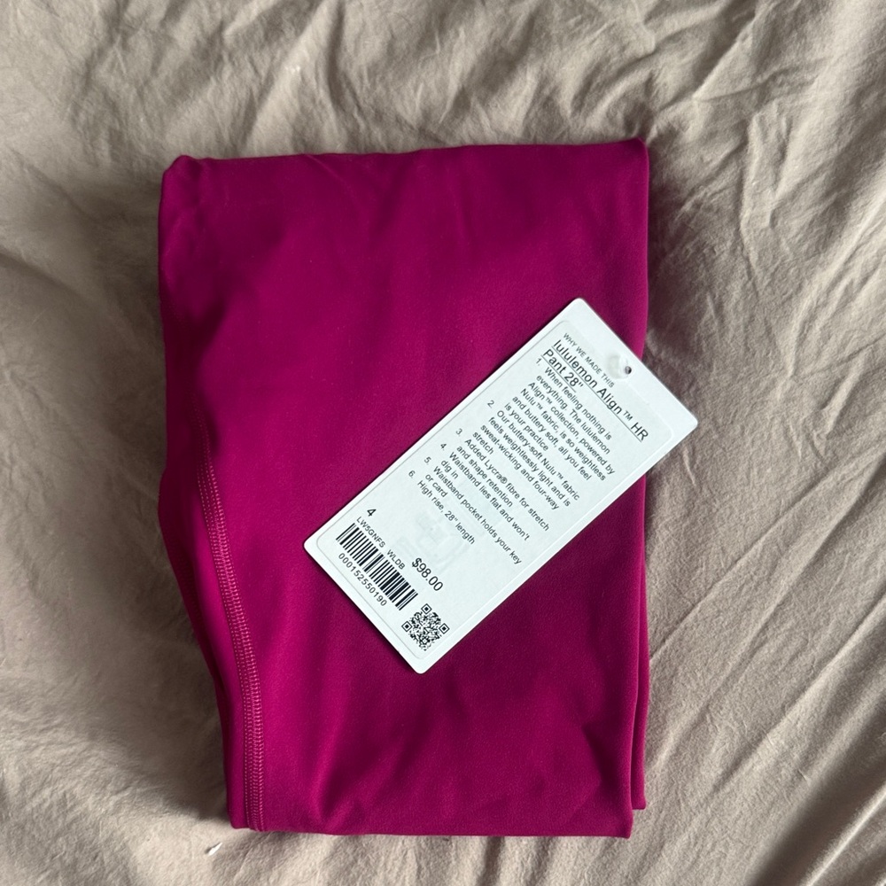 lululemon athletica Align HR Pant 28" - Vibrant Pink
